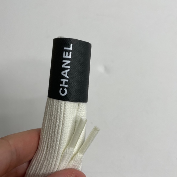 CHANEL Accessories Chanel White Shoelaces Poshmark